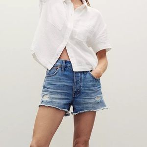 Madewell Relaxed Denim Shorts